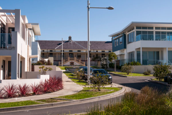 Prince Henry at Little Bay new and historic buildings