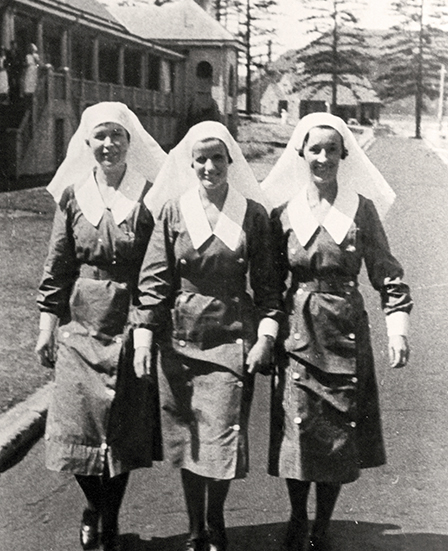 Three nurses at Prince Henry