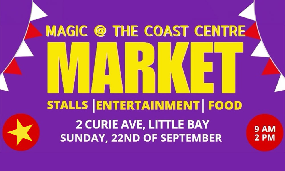 Artisan Markets at The Coast Centre on Sunday September 22 2024